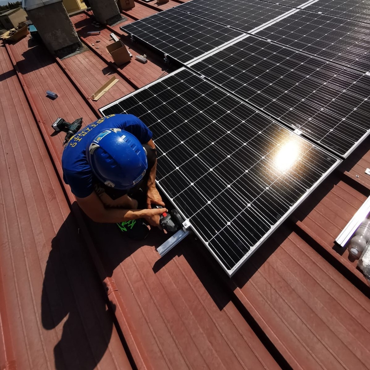 Impianto fotovoltaico realizzato