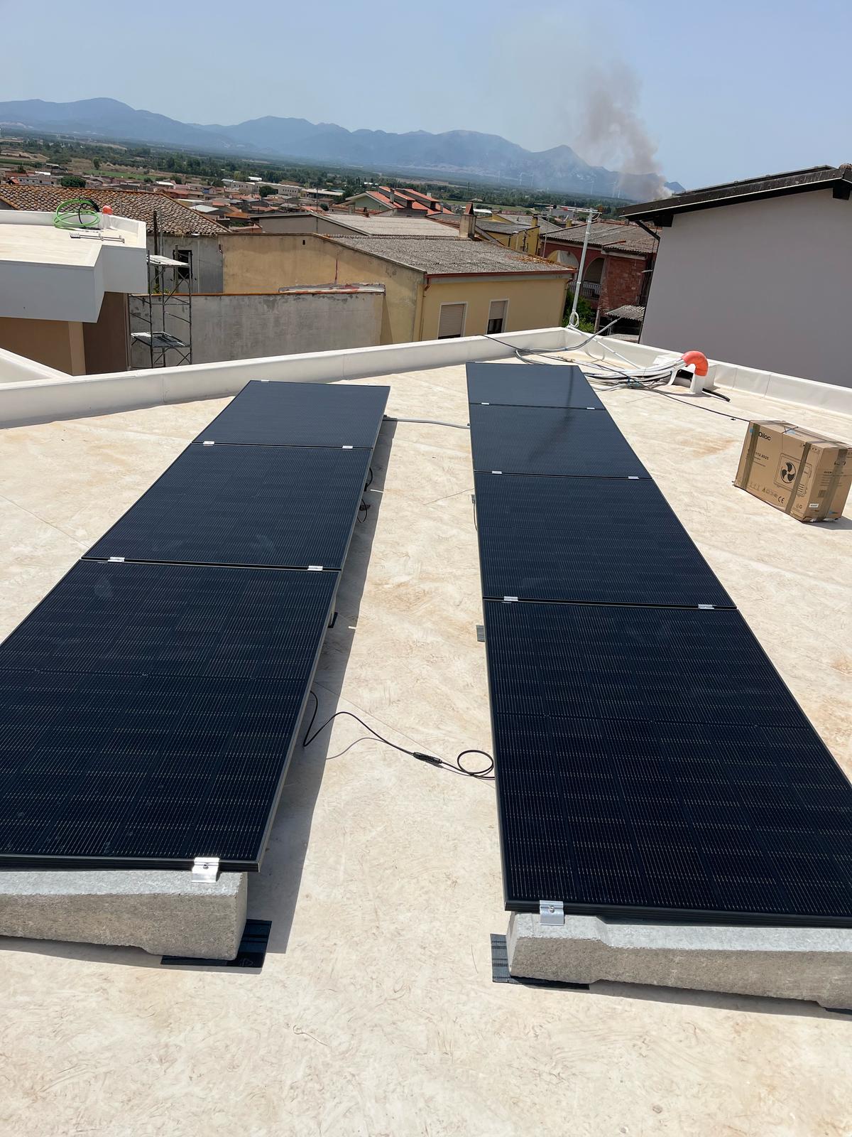 Impianto fotovoltaico realizzato